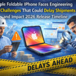 Apple foldable iPhone facing engineering challenges with potential shipment delays and 2026 release timeline concerns during production testing